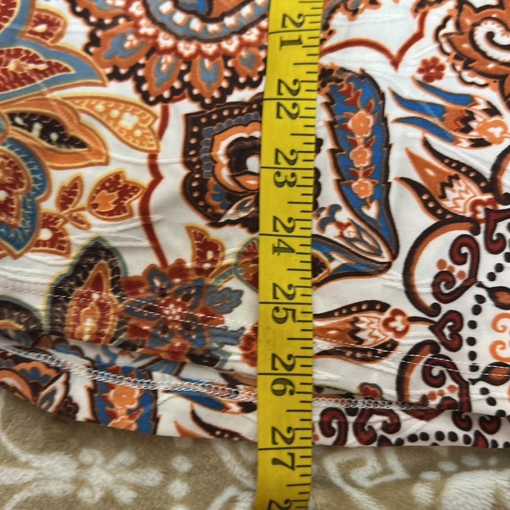 Emily Daniel’s NWT Brushed Jacquard Top SzXl - Picture 7 of 8